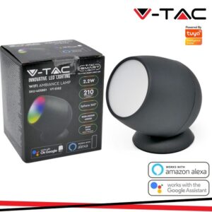 Lampada LED Ambiente 2,2w RGB+WW+CW Compatibile con amazon alexa e Google Home